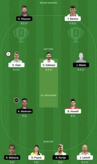 EN-A vs SA Dream11 Fantasy Tip #1 - 2nd One-Day Warm-Up Match.